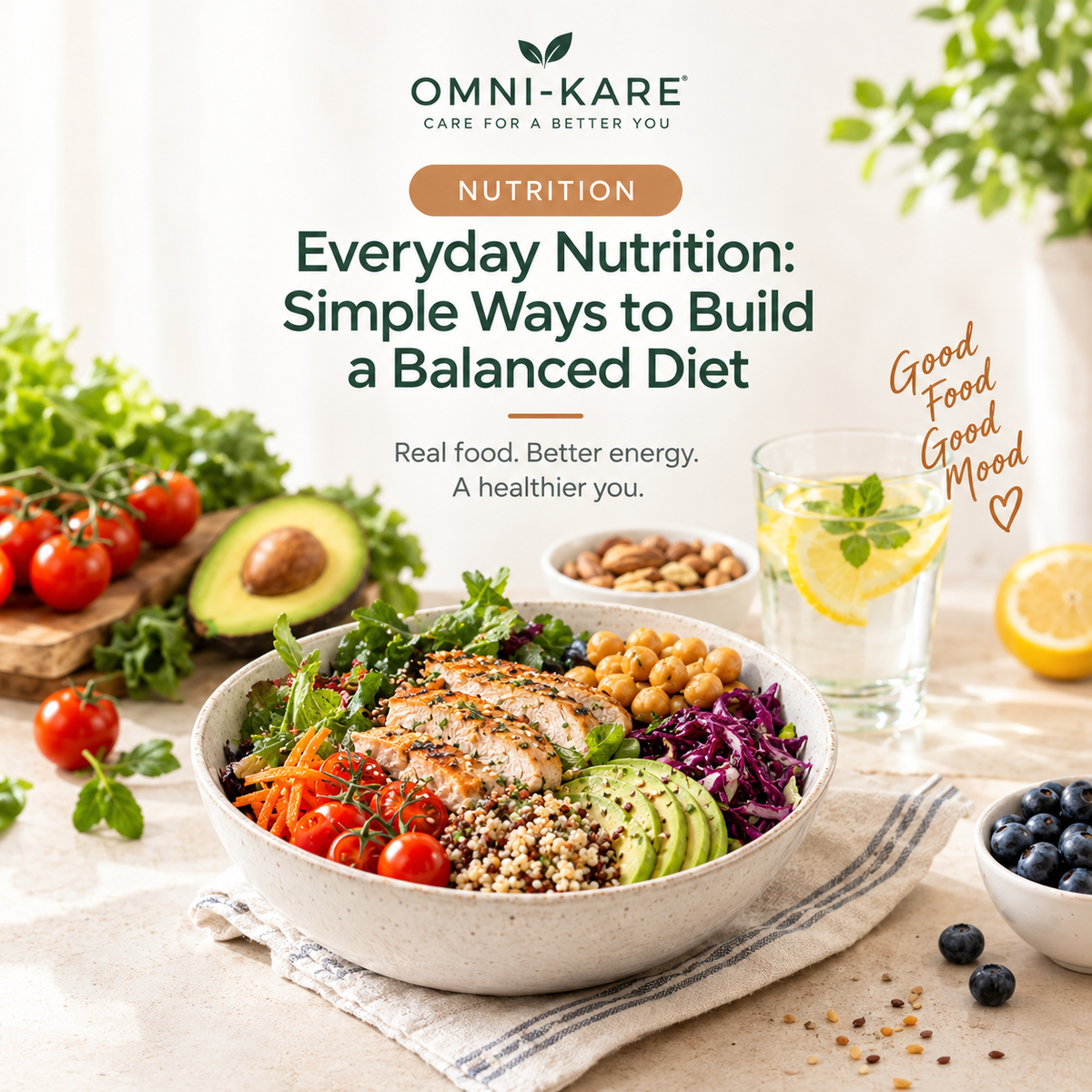 Everyday Nutrition: Simple Ways to Build a Balanced Diet